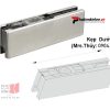 Kẹp dưới cửa kính bộ phụ kiện kính giá rẻ